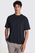 Navy Heavyweight Crew-Neck T-Shirt image