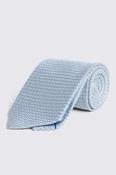 Italian Sky Blue Grenadine Silk Tie image