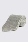 Italian Sage Green Grenadine Silk Tie image