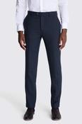 Tailored Fit Blue Twill Trousers image
