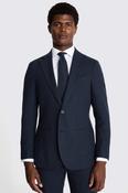 Tailored Fit Blue Twill Waistcoat  image