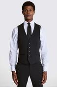 Slim Fit Charcoal Stretch Waistcoat image