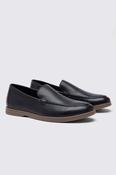Lewisham Black Leather Loafers image