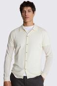 White Merino Knitted Shirt image