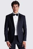 Slim Fit Notch Lapel Black Nano Suit image