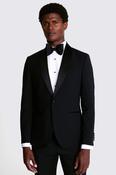 Slim Fit Black Dress Trousers