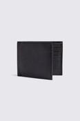 Black Grained Leather Wallet image