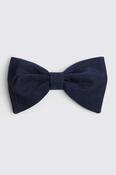 Navy Bottinelli Silk Grosgrain Pre-Tied Bow Tie image