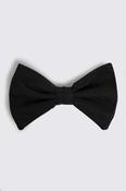 Black Bottinelli Silk Grosgrain Pre-Tied Bow Tie image