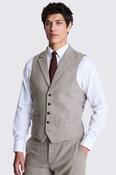 Tailored Fit Stone Donegal Waistcoat image