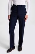 Relaxed Fit Navy Flannel Trousers image