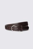 Italian Leather Dark Brown Belt