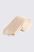Champagne Floral Swirl Silk Tie image