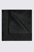 Black Wedding Paisley Pocket Square image