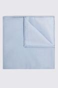 Sky Silk Semi-Plain Pocket Square image