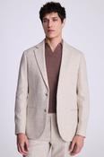 Tailored Fit Ecru Herringbone Jacket image