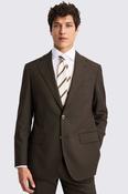 Italian Tailored Fit Brown Waistcoat
