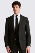Regular Fit Black Stretch Suit