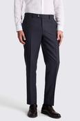 Italian Tailored Fit Navy Trousers image