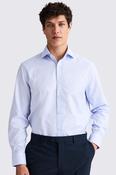 Regular Fit Sky Dobby Cotton Shirt