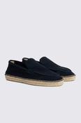 Navy Suede Espadrille image