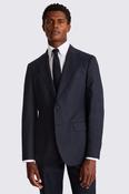 Italian Tailored Fit Plain Blue Jacket image