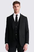 Tailored Fit Black Twill Suit image
