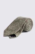 Italian Sage Silk Paisley Tie image
