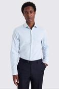 Slim Fit Sky Oxford Stripe Stretch Shirt image