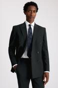Tailored Fit Dark Teal Performance Jacket  image
