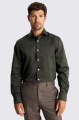Regular Fit Green Stretch Shirt image