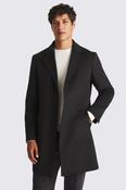 Charcoal Wool Blend Overcoat image