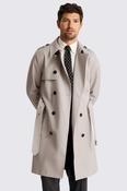 Light Taupe Trench Coat
