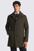 Dark Khaki Raincoat With Removable Insert  image