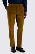 Slim Fit Olive Corduroy Trousers image