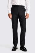 Italian Tailored Fit Navy Stripe Trousers image