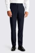 Slim Fit Navy Puppytooth Trousers  image