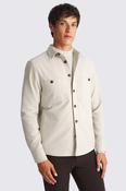 Off White Moleskin Overshirt image