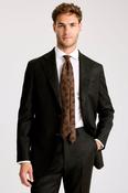 Tailored Fit Dark Green Trousers