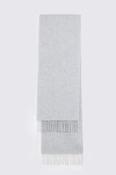 Light Grey Cashmere Blend Scarf image