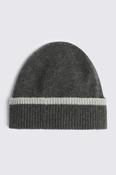 Charcoal Pure Cashmere Beanie image