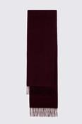Burgundy Cashmere Blend Scarf image