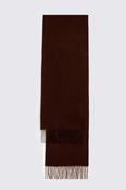 Brown Cashmere Blend Scarf image