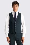 Slim Fit Teal Waistcoat  image