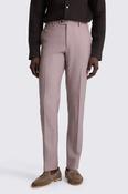 Italian Tailored Fit Mauve Trousers image