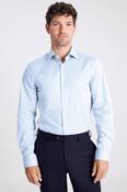 Slim Fit Sky Stretch Stripe Shirt image