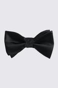 Black Silk Self-Tie Bow Tie image