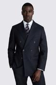 Italian Tailored Fit Navy Twill Suit image