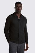 Black Merino-Blend Shirt image
