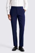 Tailored Fit Blue Trousers image